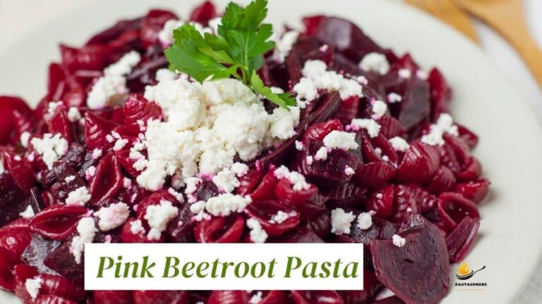 Healthy pink beetroot pasta: Quick and effortless