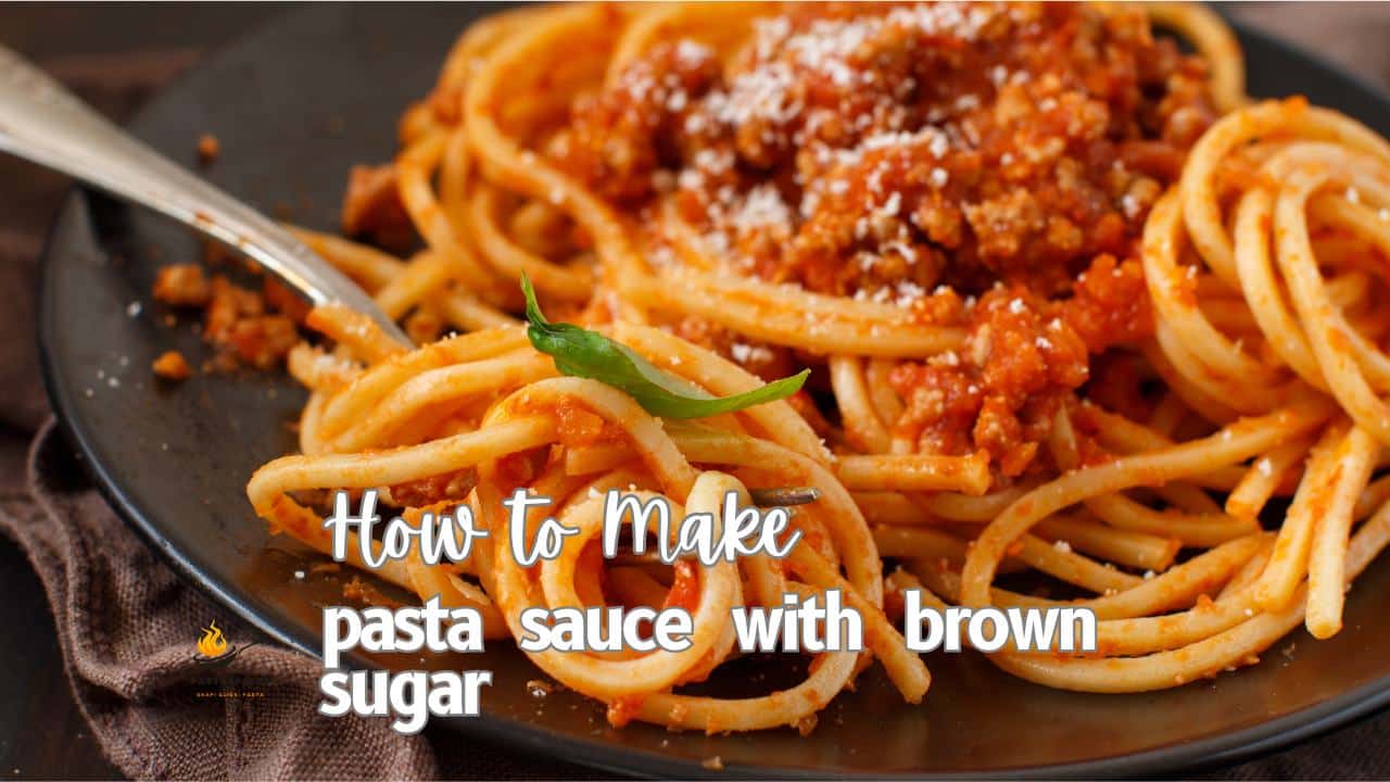 pasta sauce with brown sugar