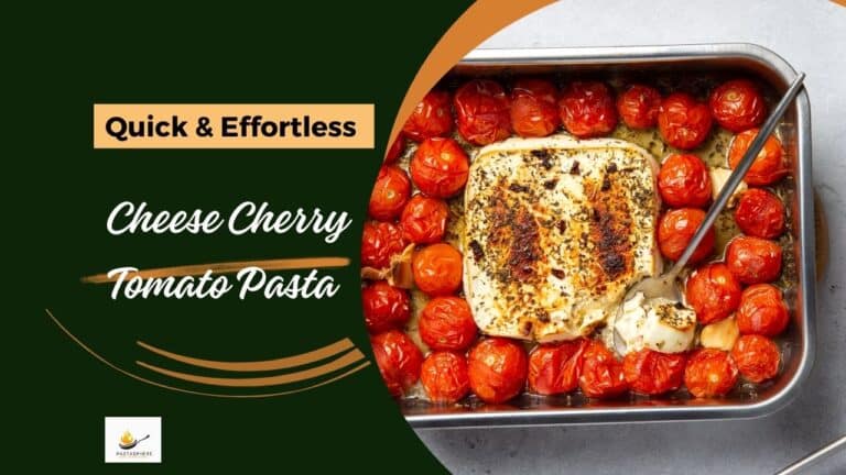 Effortlessly baked cream cheese cherry tomato pasta?