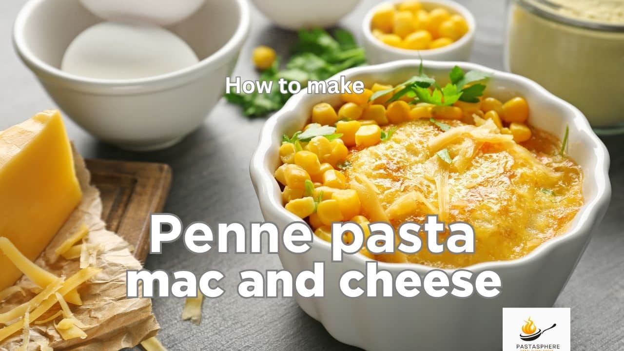 How to make penne pasta mac and cheese