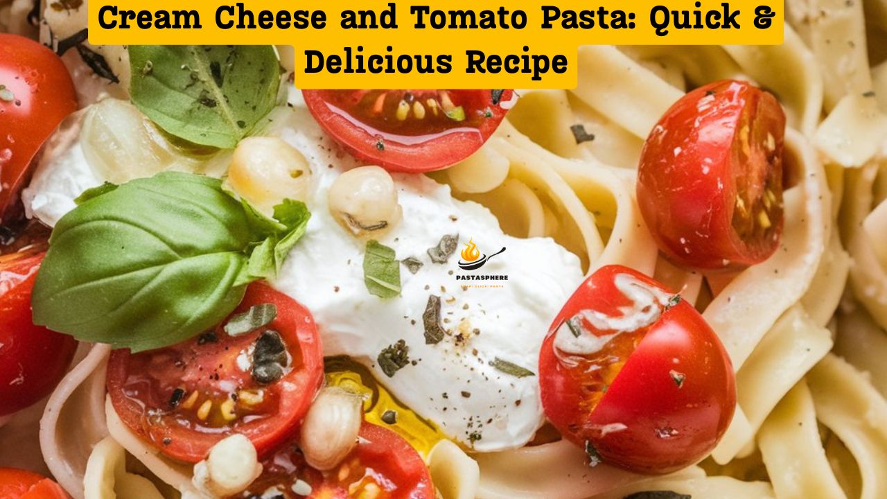 Cream Cheese and Tomato Pasta: Quick & Delicious Recipe