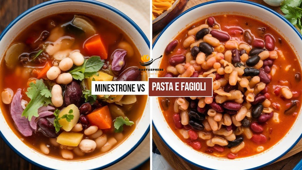 Minestrone Vs Pasta e Fagioli