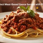 Meat Based Sauce Served with Pasta