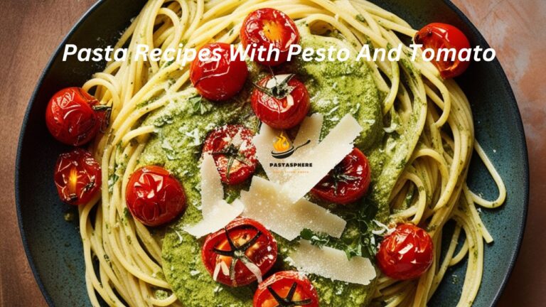 pasta recipes with pesto and tomato