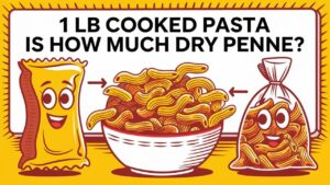 1 lb Cooked Pasta Is How Much Dry Penne