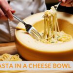 Pasta In A Cheese Bowl