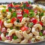 4 ingredient pasta salad with mayo