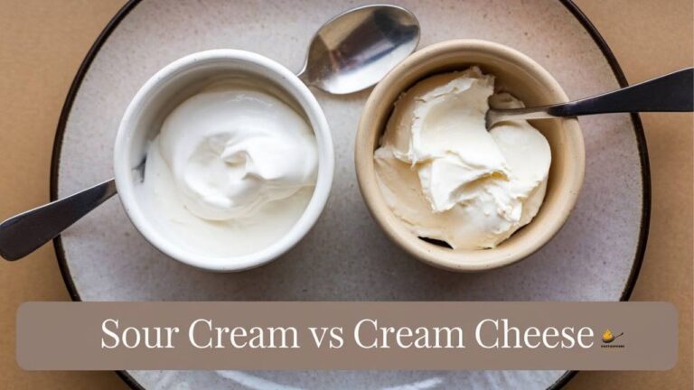 sour cream vs cream cheese