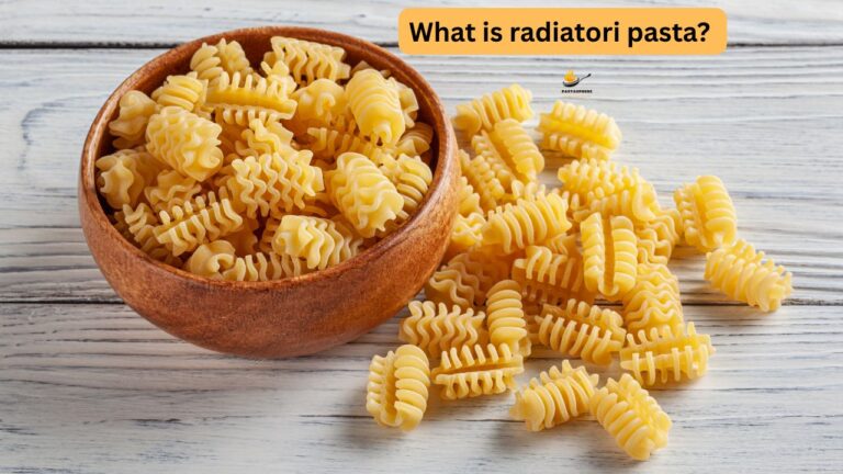 What is radiatori pasta?