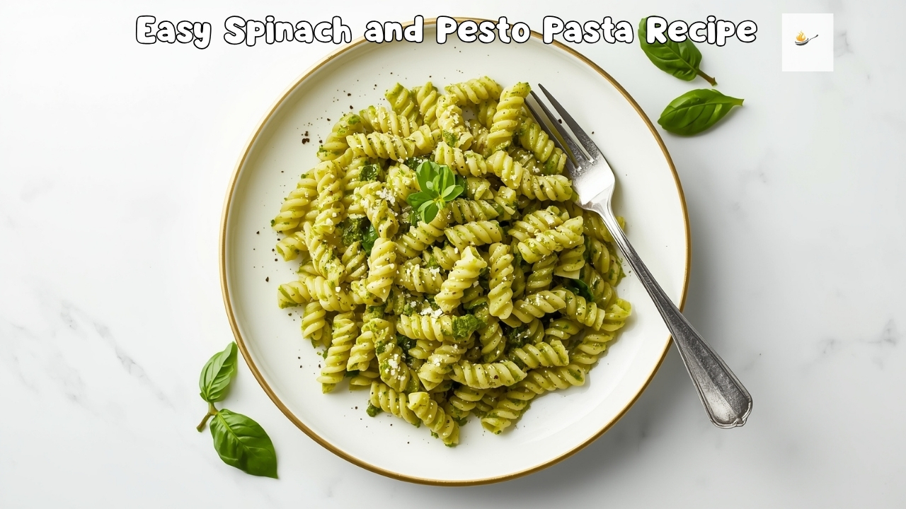 Spinach and Pesto Pasta Recipe