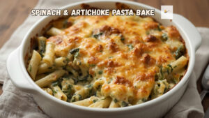 artichoke pasta bake