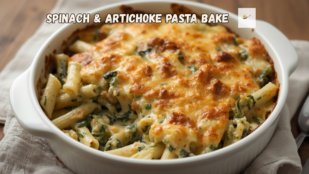artichoke pasta bake