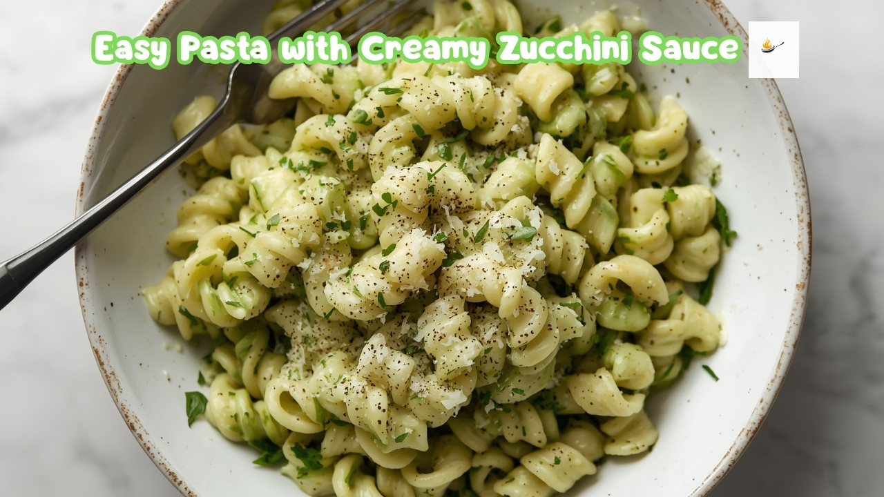 Pasta with Creamy Zucchini Sauce