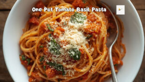 One Pot Tomato Basil Pasta