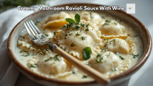 Mushroom Ravioli Sauce