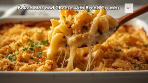 baked mac and cheese with bread crumbs